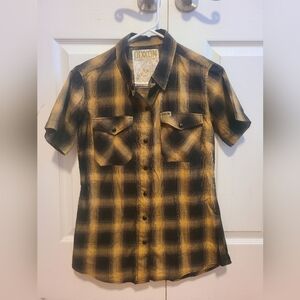 DIXXON Gold Rush Plaid Shirt Medium